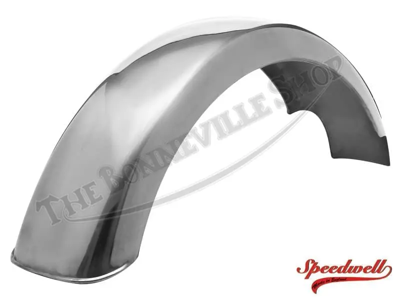 BSA B50 Rear Fender 83-2934 STAINLESS UNDRILLED SPEEDWELL MUDGUARD 1