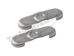 83 3082 01 Triumph 650 750 Rear Wheel Adjuster Cover Plates