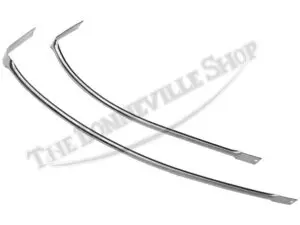 83 3134 83 3135 03 Triumph 1971 73 T120 Bonneville Chrome Tank Trim Pair