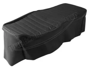 83 3637 60 0697 83 7313 R 03 Triumph T120 TR6 UK Wide Nose Seat Cover Black Fits 1971 72 with Trim and Sprags