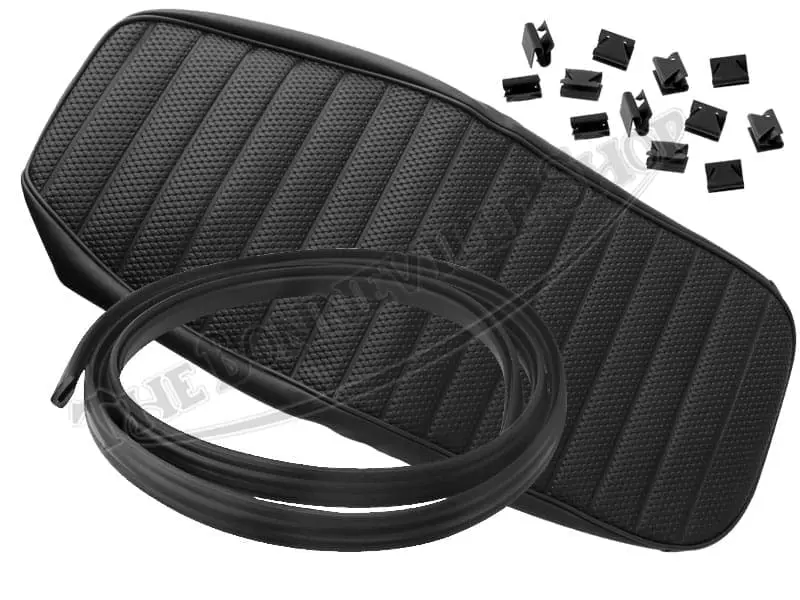 83-3637 83-3637 60 0697 83 7313 R Triumph T120 TR6 UK Wide Nose Seat Cover Black Fits 1971 72 with Trim and Sprags