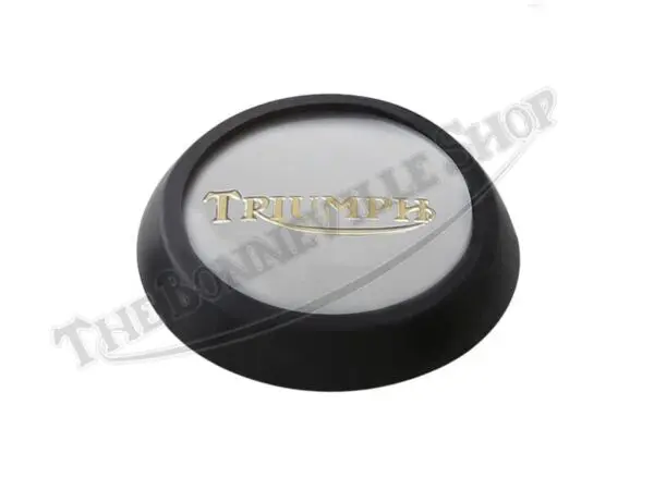 83 4776 97 5061 01 Triumph T140 Bonneville TR7 Tiger Tank Top Badge and Grommet 1