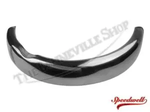 83 7031s 03 750 T140 TR7 UNDRILLED STAINLESS STEEL REAR MUDGUARD FENDER 1976 79 2