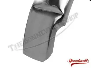 83 7031s 05 750 T140 TR7 UNDRILLED STAINLESS STEEL REAR MUDGUARD FENDER 1976 79 2