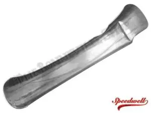 83 7031s 07 750 T140 TR7 UNDRILLED STAINLESS STEEL REAR MUDGUARD FENDER 1976 79