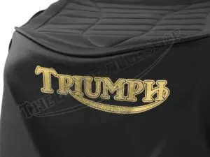 83 7131 03 TRIUMPH T140 BONNEVILLE TR7 TIGER DROP SIDE SEAT COVER BLACK 1978 80