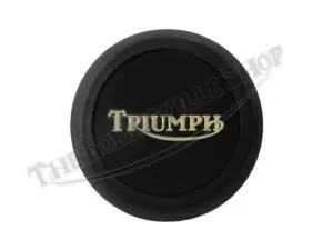 83 8656 97 5061 02 Triumph T140 Bonneville TR7 Tiger Tank Top Badge and Grommet 1973 79