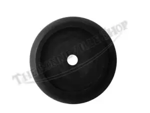 83 8656 97 5061 03 Triumph T140 Bonneville TR7 Tiger Tank Top Badge and Grommet 1973 79