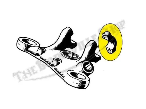 TRIUMPH C MODEL HANDLEBAR CLAMP