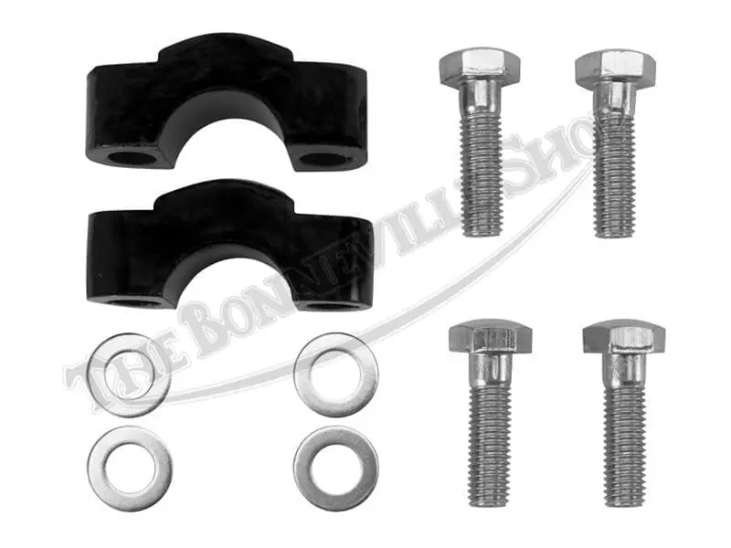 Triumph Rigid Mount Top Yoke Handlebar Clamp Kit 97-0722 97-1340 S25-3 Triumph Rigid Mount Top Yoke Handlebar Clamp Kit UNF 97-0722 21-0589 60-2330