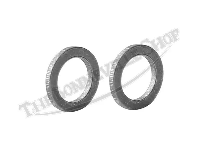 PAIR TRIUMPH BSA RESTRICTOR BOLT ALLOY SEALING WASHER