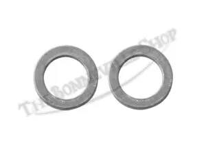 PAIR TRIUMPH BSA RESTRICTOR BOLT ALLOY SEALING WASHER
