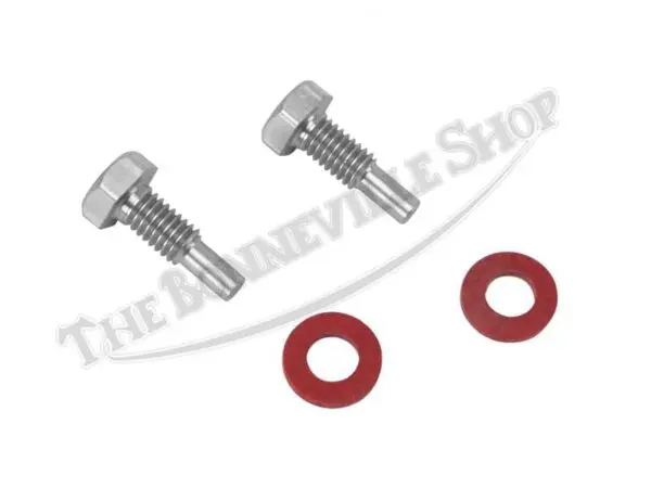 Triumph Fork Drain Plugs with Washers 97-1071 97-0430
