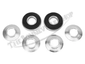 A TRIUMPH & BSA HANDLEBAR P CLAMP MOUNT KIT P CLAMP RUBBER SET