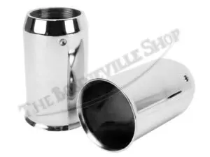 97 1654 S 01 TRIUMPH BONNEVILLE TIGER 500 650 STAINLESS FORK SEAL HOLDERS 2