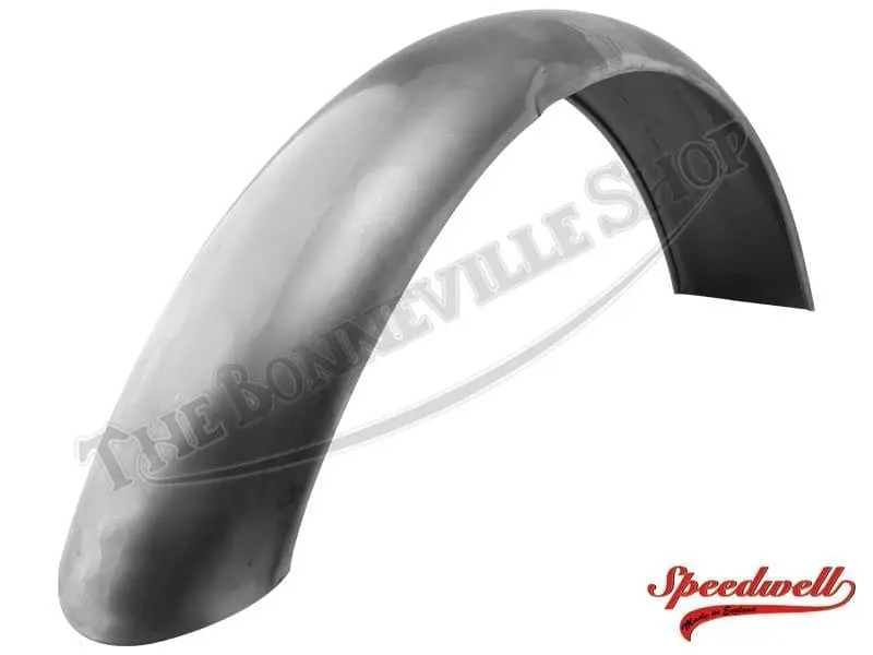 Triumph Front Fender 97-1675 01 TRIUMPH STAINLESS FRONT MUDGUARD FENDER T100C TR6C UP TO 1968