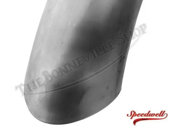 97 1675 03 TRIUMPH STAINLESS FRONT MUDGUARD FENDER T100C TR6C UP TO 1968