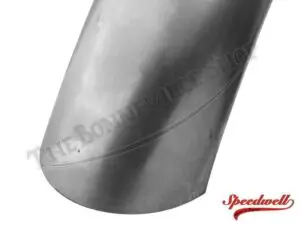 97 1675 04 TRIUMPH STAINLESS FRONT MUDGUARD FENDER T100C TR6C UP TO 1968