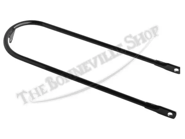 97 1678 02 TRIUMPH 500 650 LOWER FRONT FENDER STAY BLACK FITS 1966 68 1