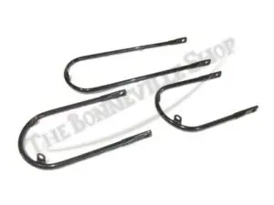 TRIUMPH BLACK MUDGUARD STAY SET
