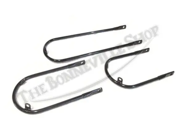 TRIUMPH BLACK MUDGUARD STAY SET