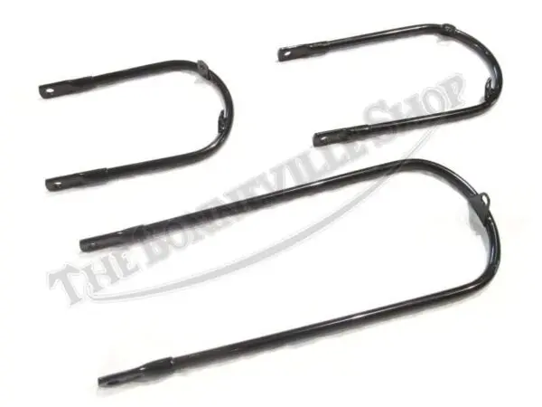 TRIUMPH BLACK MUDGUARD STAY SET