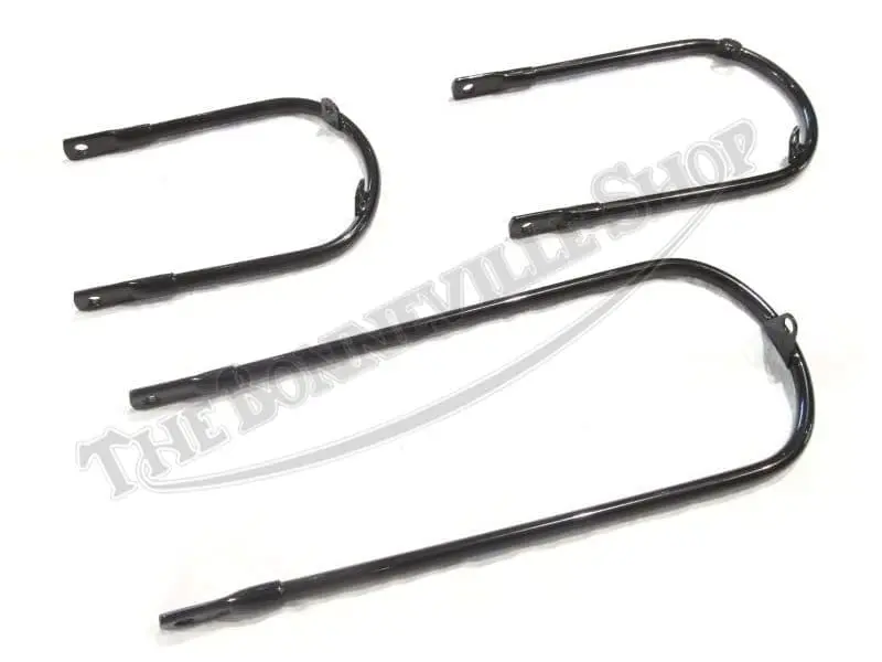 TRIUMPH BLACK MUDGUARD STAY SET