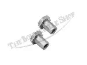 97 1701 02 Triumph Trophy Tiger T100C TR6C Instrument Mounting Sleeve Nut Set