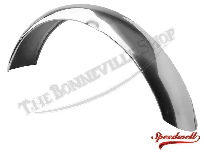 Triumph T120 Front Fender 97-1997 01 T120 FRONT STAINLESS RAZOR EDGE 63 67