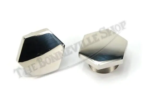 S TRIUMPH FORK TOP NUTS STAINLESS SHUTTLE VALVE
