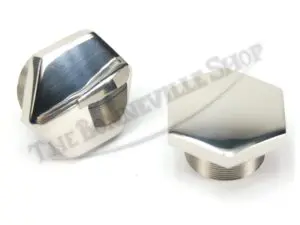 S TRIUMPH FORK TOP NUTS STAINLESS SHUTTLE VALVE