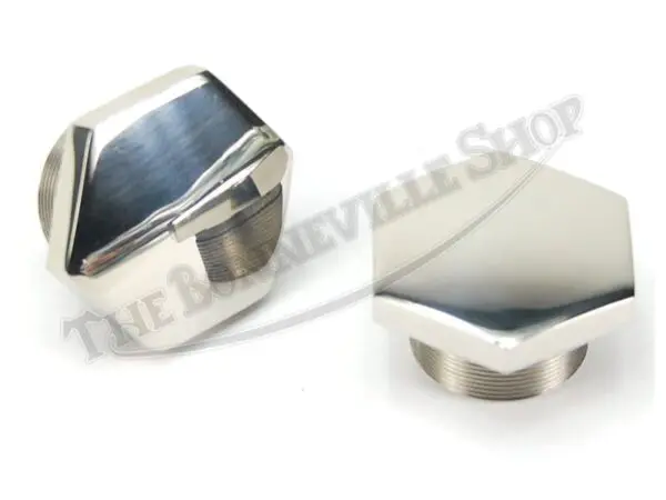 S TRIUMPH FORK TOP NUTS STAINLESS SHUTTLE VALVE