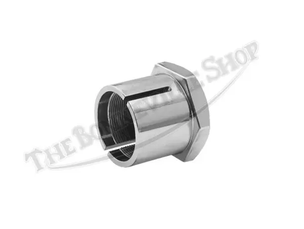 97 2263 02 Triumph 500 650 Steering Stem Nut Chrome