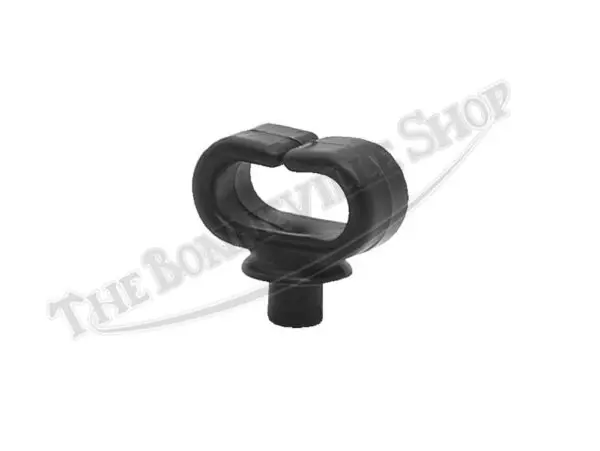 Triumph Twins Front Fender Cable Guide Black