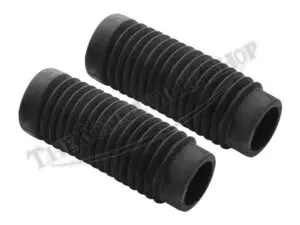 97 2513 E 02 BSA B25 B44 A65 Triumph TR25W Front Fork Boot Gaiter Set UK Made