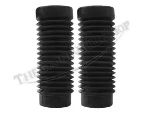97 2513 E 03 BSA B25 B44 A65 Triumph TR25W Front Fork Boot Gaiter Set UK Made
