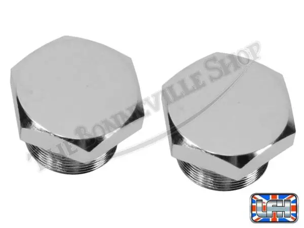 BSA and Triumph Chrome Fork Top Nut 41-5146