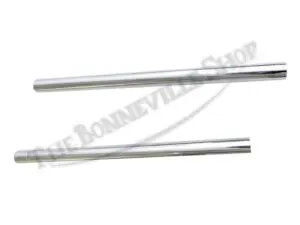 HARRIS HARD CHROME CONICAL HUB FORK TUBES FITS