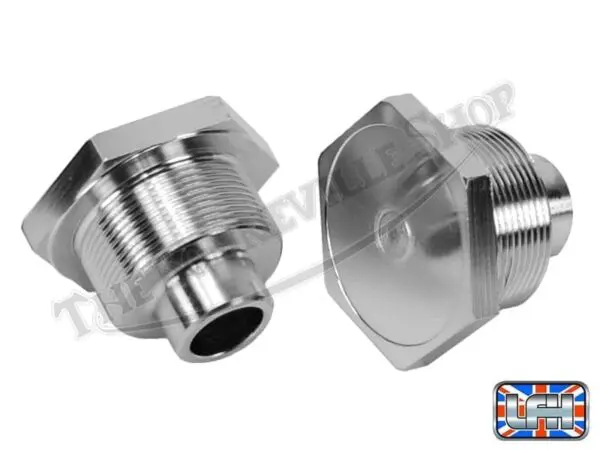 Triumph Conical Hub Fork Top Nuts 97-4258 H DECAL 01 71 72 FORK TOP NUTS HARRIS