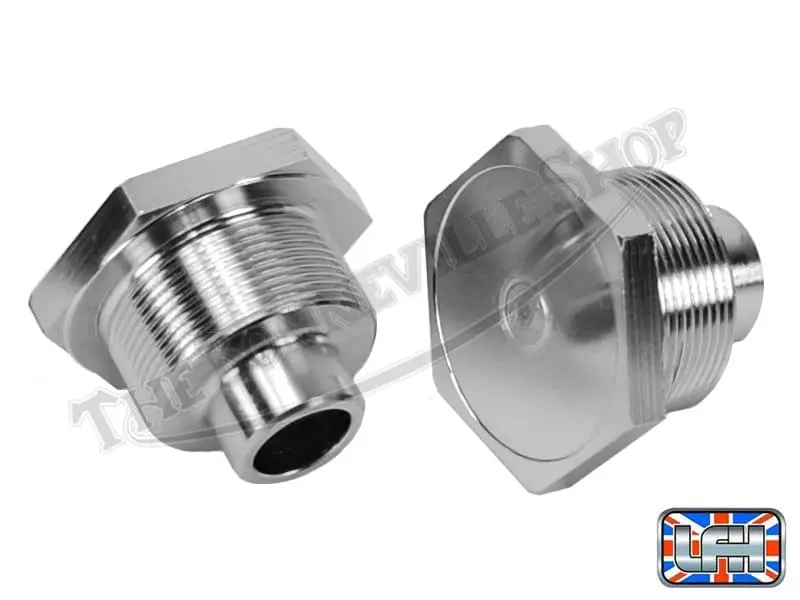 Triumph Conical Hub Fork Top Nuts 97-4258 H DECAL 01 71 72 FORK TOP NUTS HARRIS