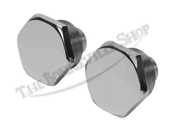 97 4258 S 03 TRIUMPH FORK TOP NUTS STAINLESS