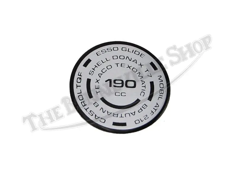 Triumph and BSA Fork Top Decals 97-4259