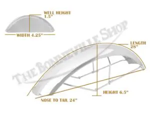 Triumph BSA Chromed Front Fender Mudguard with Wire Stays US T120 T150 PN# 97-4270 97-4271 97-4065 97-4146 97-4272
