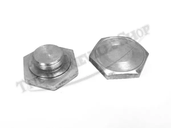 DISC BRAKE FORK TOP NUTS PLATED FOR DECALS