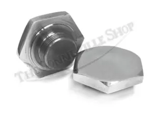 97 4395S 02 STAINLESS DISC BRAKE FORK TOP NUTS