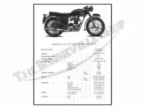 Triumph T Bonneville T Thunderbird TR Trophy Parts Book