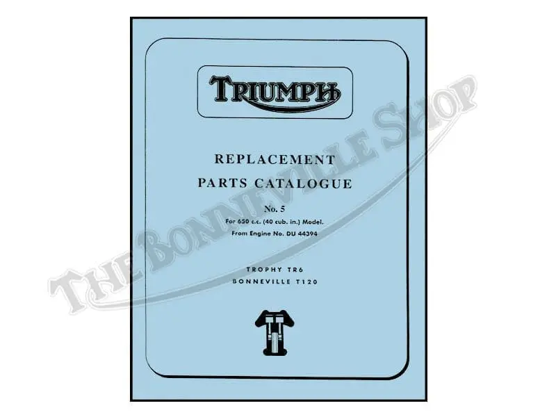 99 0824 a01 1967 triumph t120 bonneville tr6 trophy parts book 5
