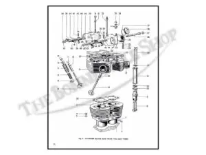 Triumph T T cc Tiger Competition Trophy Parts Book