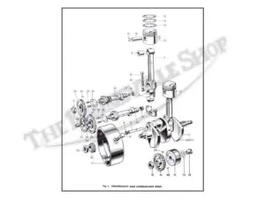99 0830 02 Triumph T90 T100 3TA 5TA 350 500 Tiger Trophy Parts Book 1966