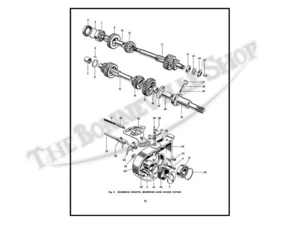 99 0831 a03 1967 triumph t90 t100 500cc tiger competition trophy parts book 8